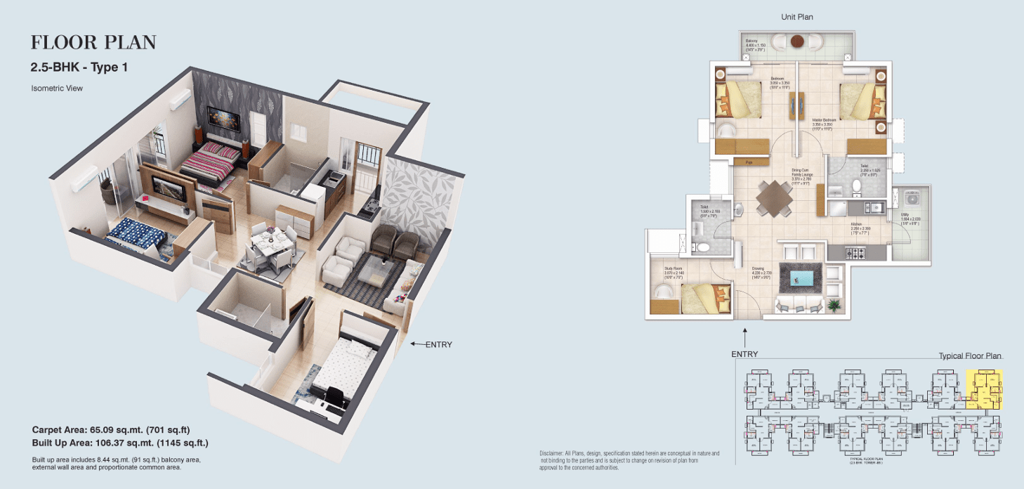 Assotech Pride Phase 1 Floor img 03