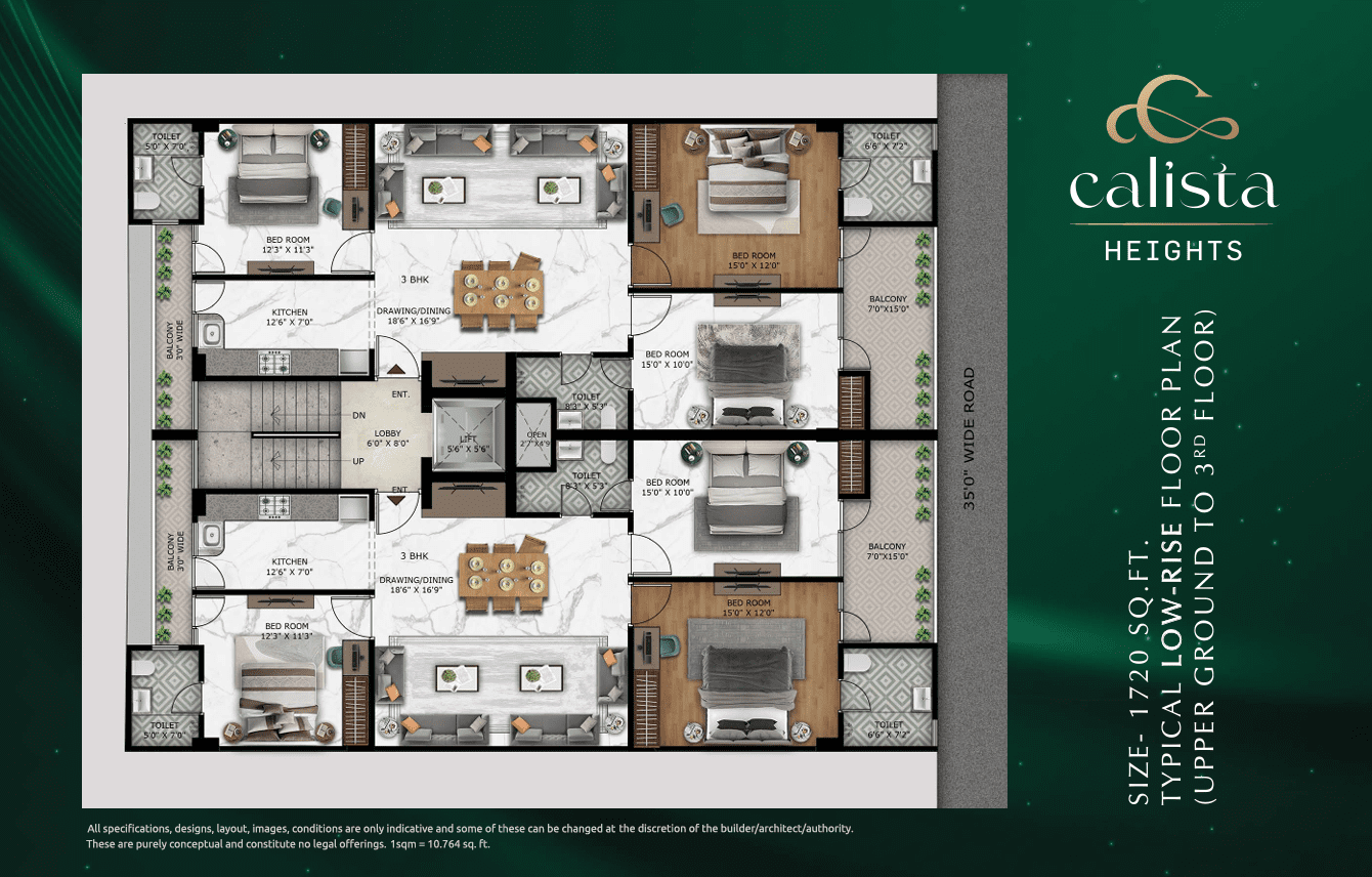 Calista Heights Floor img 01