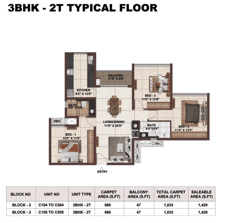 Casagrand Osaka Floor img 01