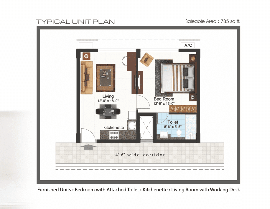 DN Aster Studio Apartments Floor img 01