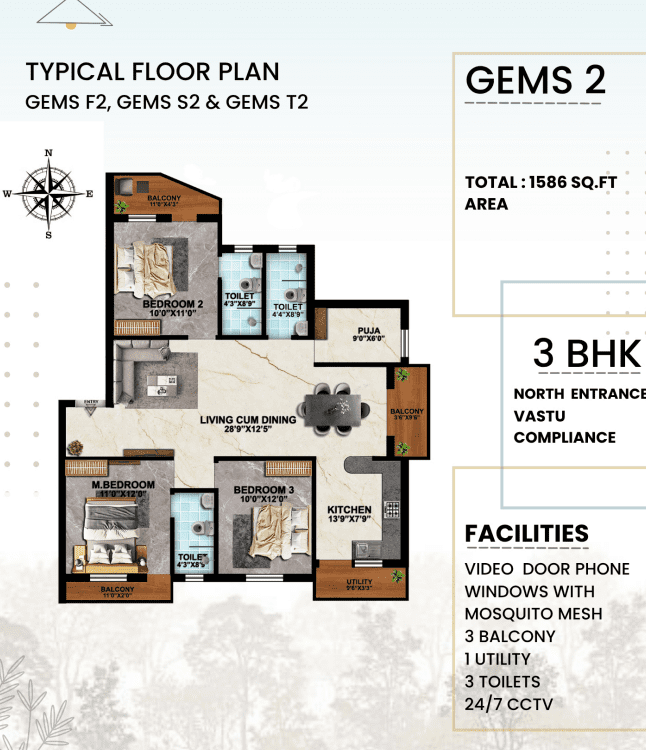 HP Modira Flats Floor img 02