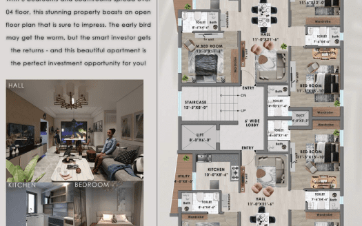 Highfield Smart Nest – 3 BHK Apartment in Bhubaneswar