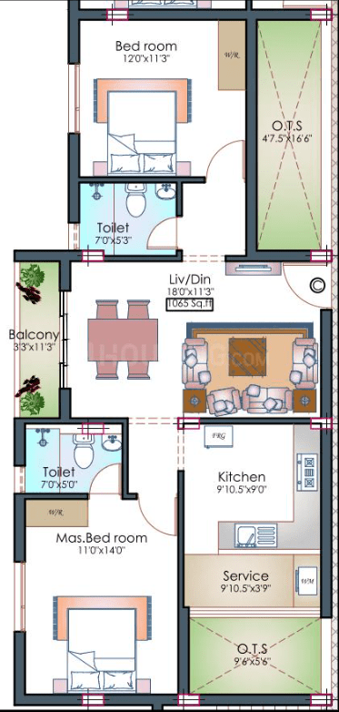 Pushkar Temple Ridge Floor img 01