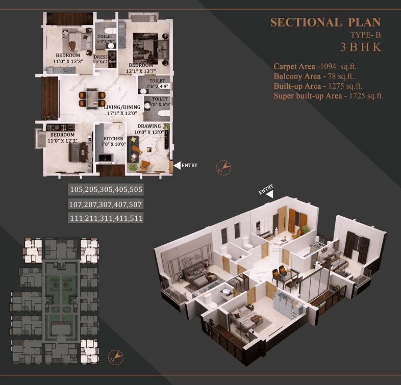 Surnag Saraswati Ratna Kunja Floor img 02