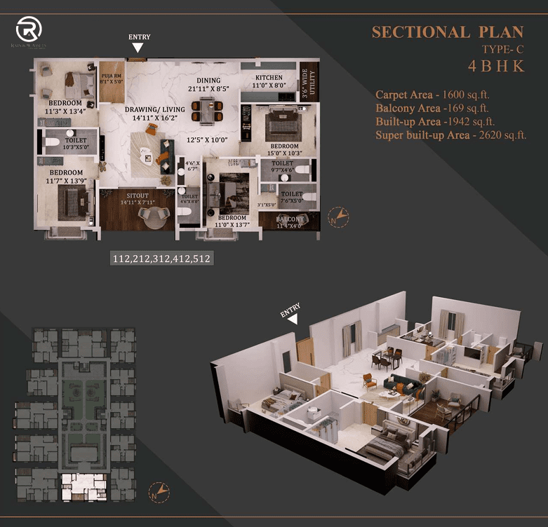 Surnag Saraswati Ratna Kunja Floor img 03