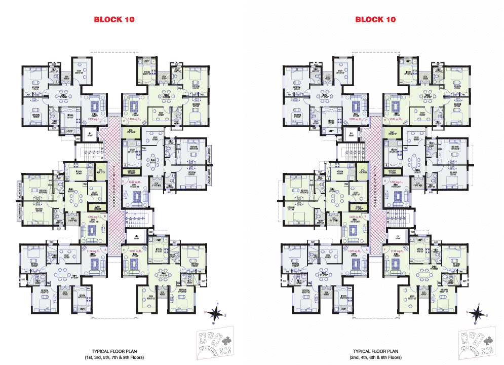 Vijay Shanthi Boulevard Villa Floor img 02