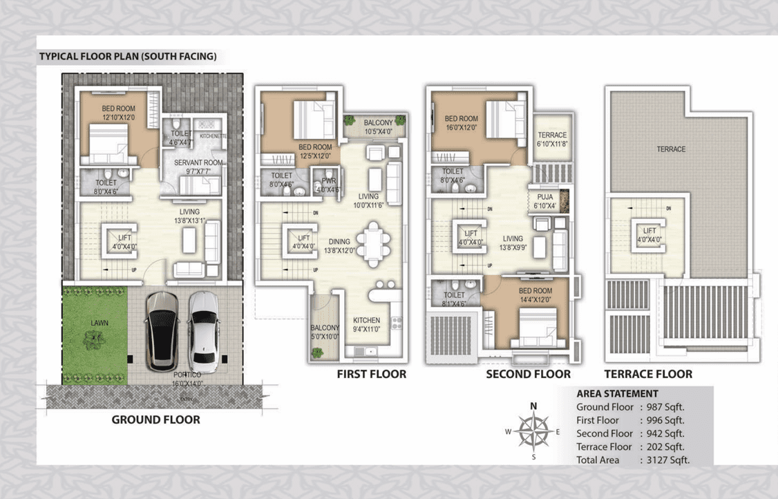 White Roses 5 Floor img 01