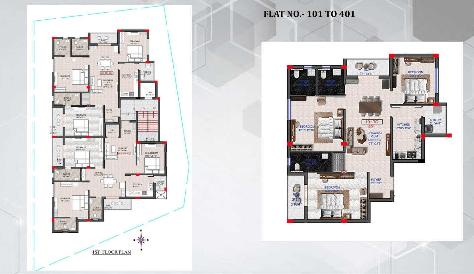 Yateeks Rudrakshya Residency Floor img 01