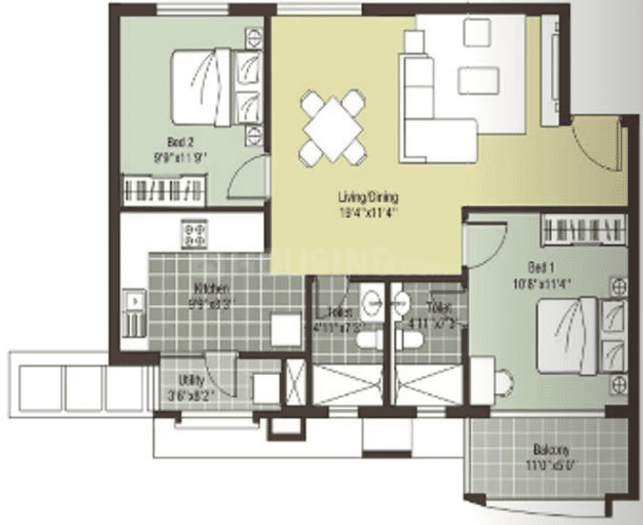 Arihant Escapade Floor img 01