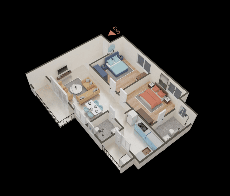 Arihant Escapade Floor img 02