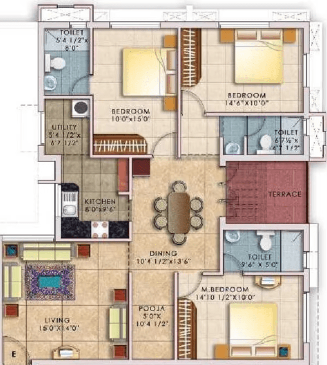 Doshi Nakshatra Floor img 03