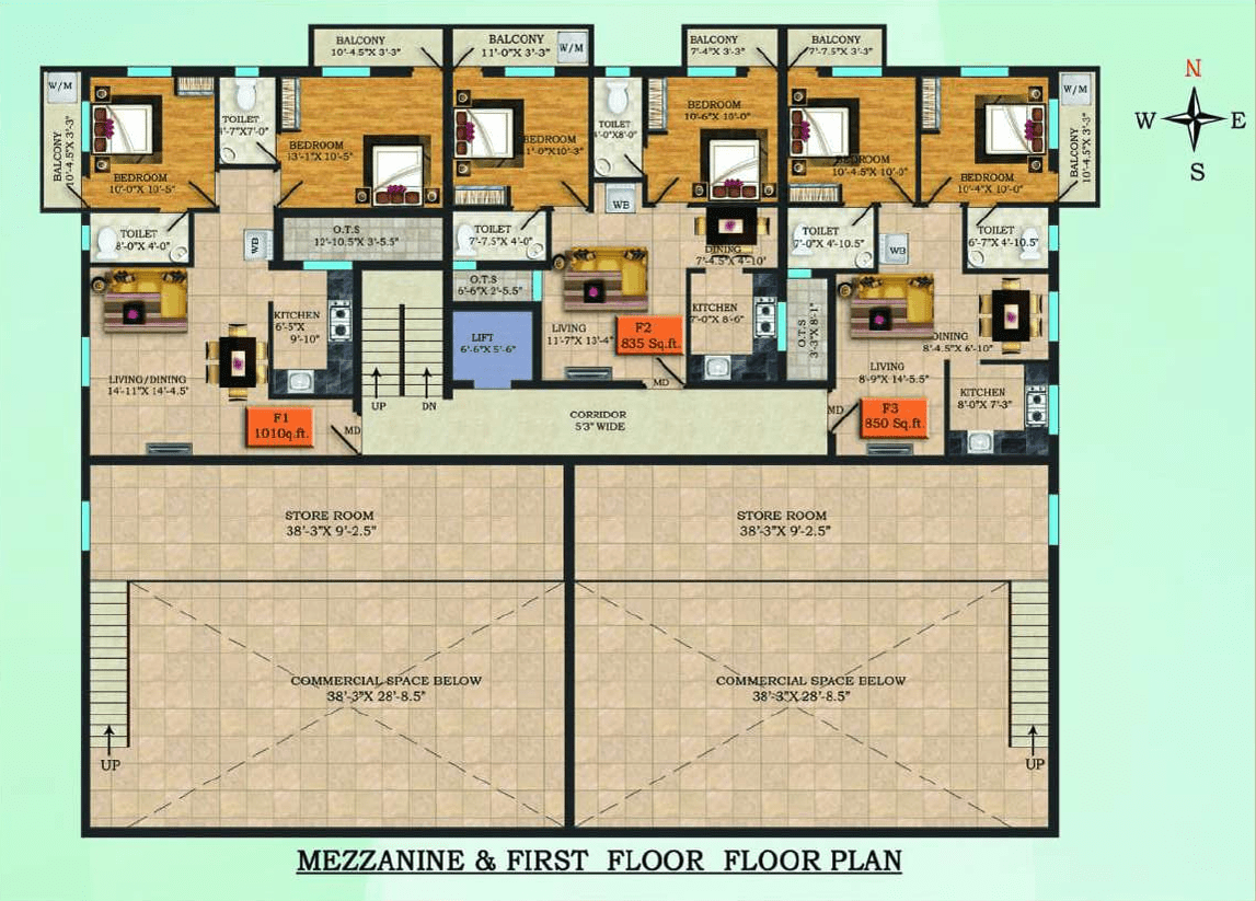 RKN Akrithi Floor img 02