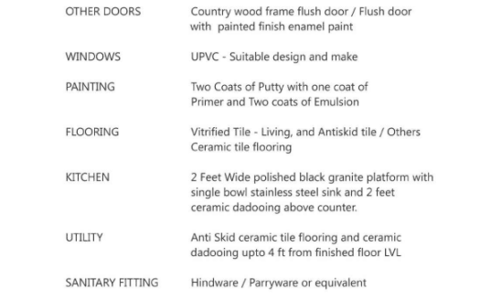 Rajparis Crystal Springs – 2 BHK Apartment in Chennai