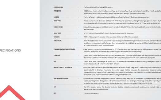 Ruby Landmark – 2 and 3 BHK Apartments in Chennai