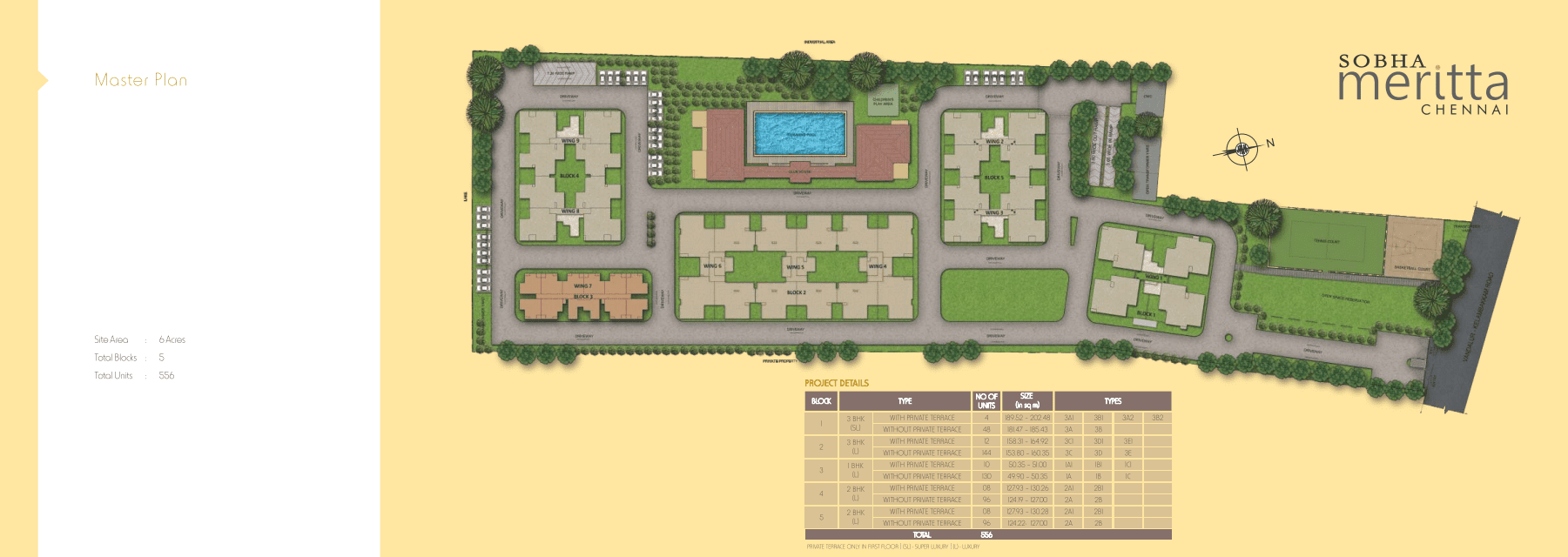 Sobha Meritta Floor img 01