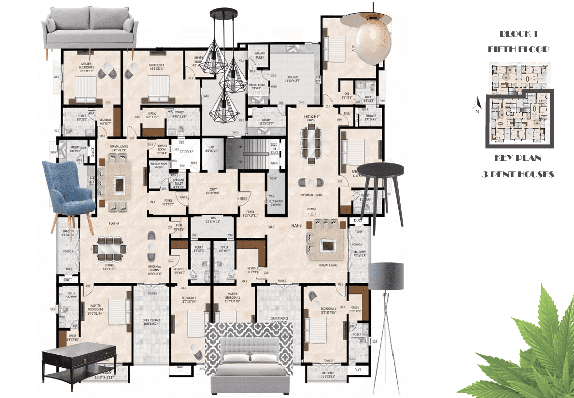 Sumanth Sreshta Park Avenue Floor img 03